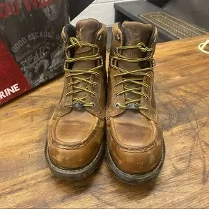 Wolverine Rev Durashocks In Tobacco 11.5 Mens Wolverine Rev UltraSpring DuraShocks Vent CarbonMax Work  main image 4